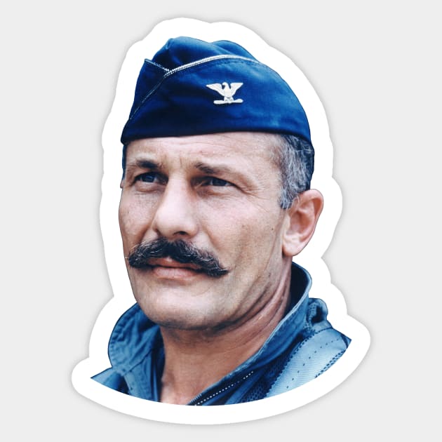 Colonel Robin Olds Sticker by warishellstore